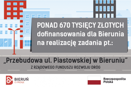 Mamy dofinansowanie na przebudowę ulicy Piastowskiej!